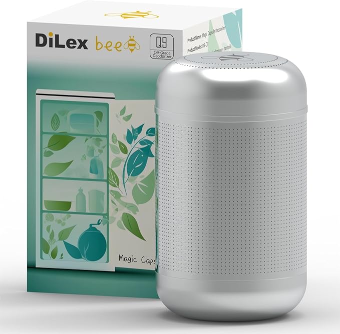 Magic Capsule-2026 NEW Upgrade-Refrigerator Deodorizer, Lasts for 10 Years, Odor Eliminator, Fridge Deodorizer, Beats Baking Soda and Bamboo Charcoal Air Purifying Bags
