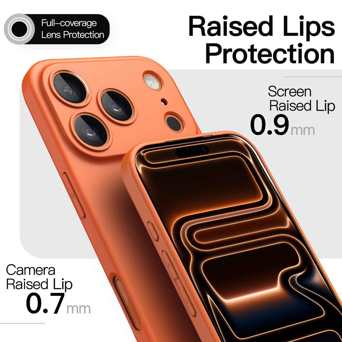 Jetech Slim Case For Iphone 17 Pro 6.3-Inch, Ultra-Thin Lightweight Minimalist Phone Cover With Camera Lens Protection, Matte An