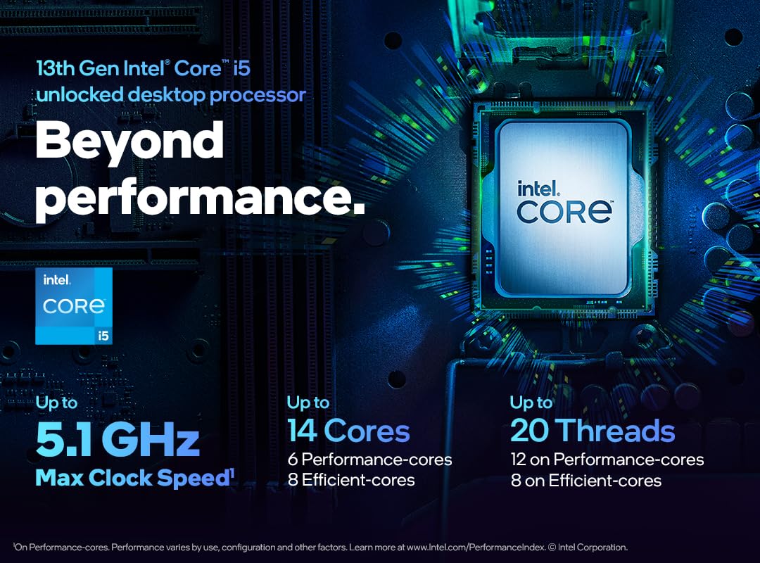 Intel Core I5 13600Kf 3.5Ghz 14 Core Lga 1700 Desktop Processor Boxed - Raptor Lake