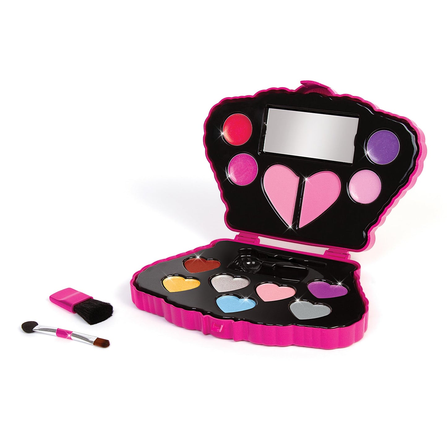 Make It Real: Juicy Couture Bejeweled Beauty Cosmetic Compact - Glam for Eyes, Lips & Face, Crown Shaped Makeup Case, Girls & Ki