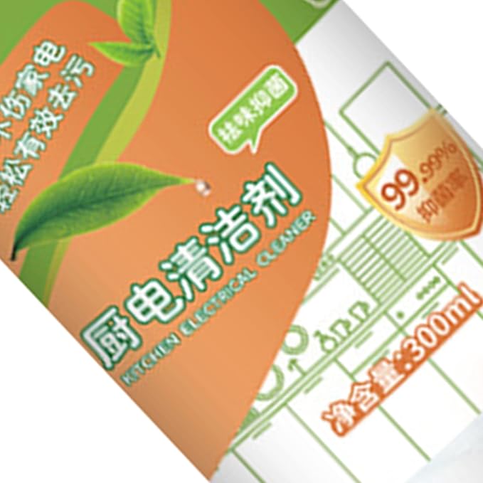 Kitchen Cleaner Spray, 300ml Gentle Concentrated Mist, All Purpose Cleaner, Household Cleaning Spray for Family Friends Women Men Mother Home Indoor Coffee Maker Kitchen Surfaces