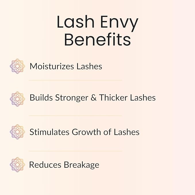 Vitality Extracts Lash Envy 30ml - Eyelash Enhancing Serum, Essential Oil Blend, Castor Oil, Thicker & Fuller Looking Lashes, Fatty Acids