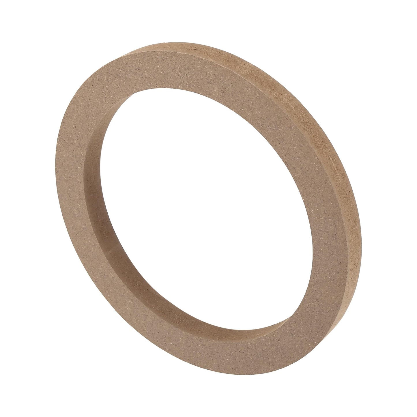 X Autohaux 4 Pcs 6.5 Universal Wooden Car Speaker Subwoofer Mounting Spacer Rings Adapter Bracket Holder Plate
