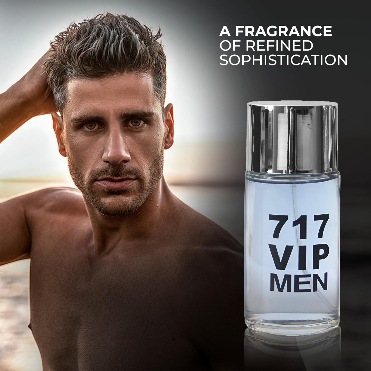AFLUXE Men's Cologne 717 Men Set Wonderful Multi Scent Eau de Toilette Natural Spray Men's Perfume For all Day Used 100ML Each Bottle(1 PCS)