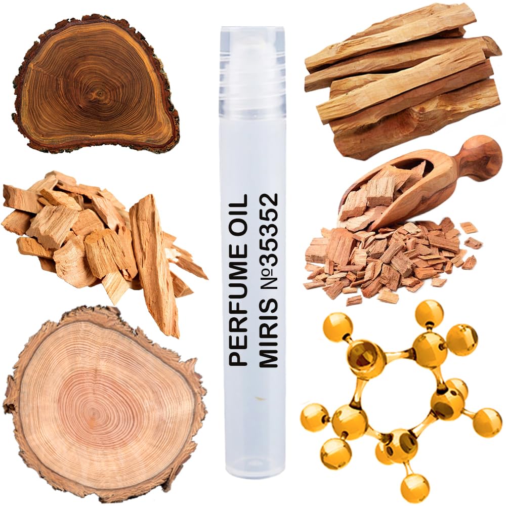 MIRIS No. 35352, Inspired by Molecu 04, Long-Lasting Unisex Perfume Oil for Women & Men Roll-On, Rollerball 0.34 Fl Oz / 10 ml