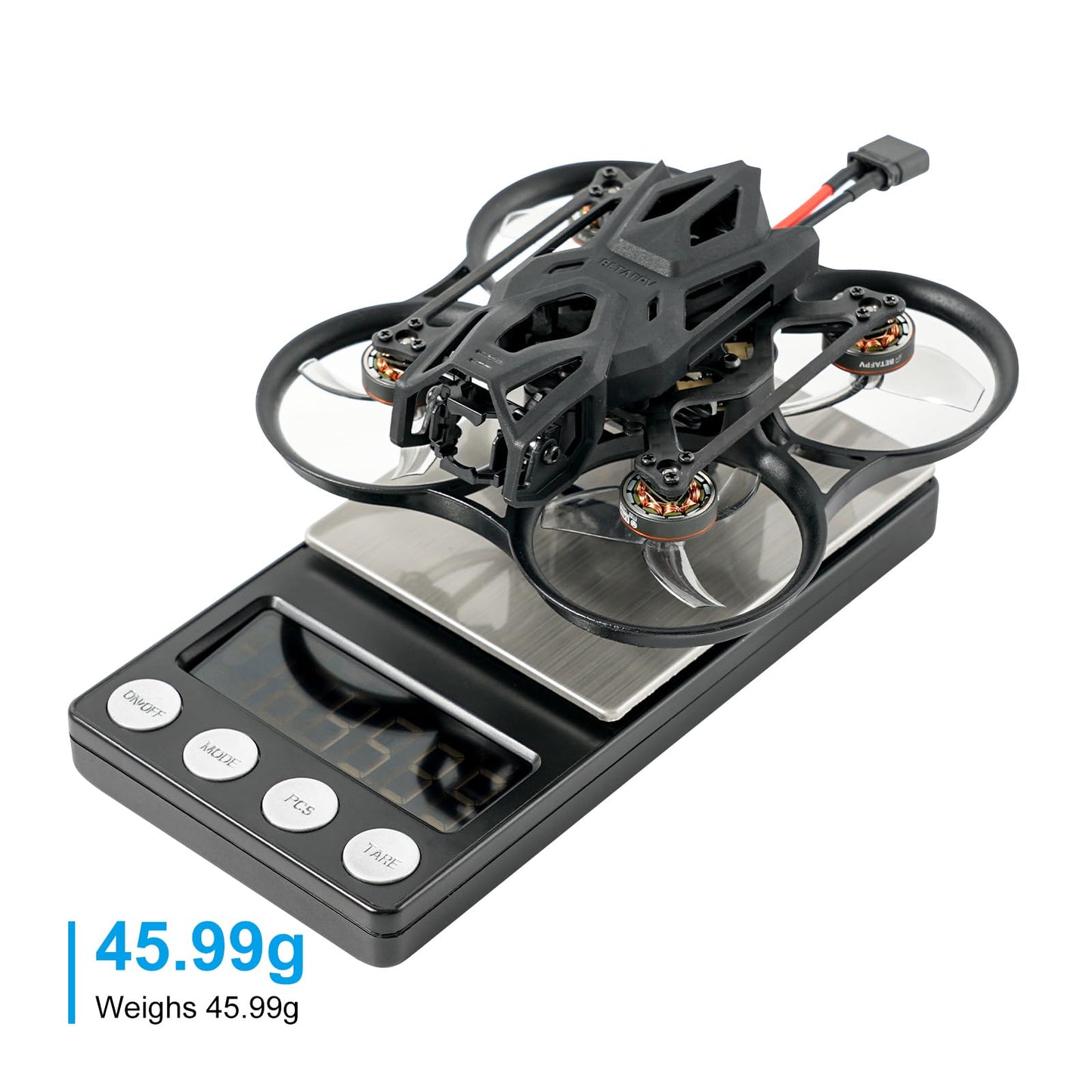 BETAFPV Pavo Femto Brushless Whoop Quadcopter, 2S Pocket Drone with HD VTX Bracket for DJI O4 Air Unit, F4 2-3S 20A FC, LAVA 1102|14000KV Motor, for Flying Smooth Aerial Photography Freestyle Flight