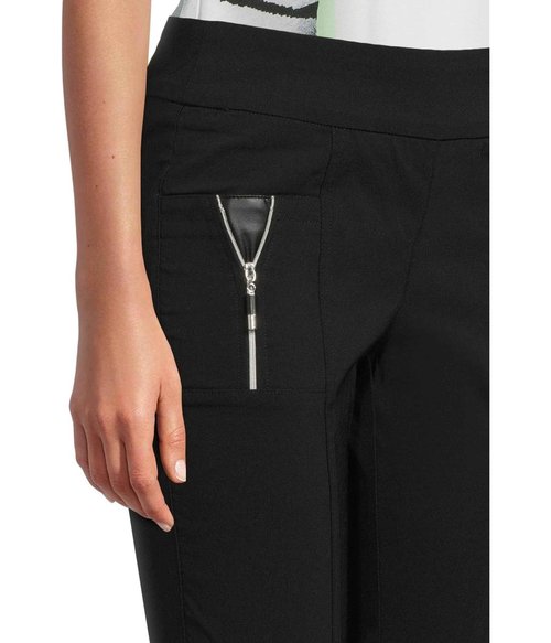 Jamie Sadock 38.5" Skinnyliscous Ankle Pants Jet 12