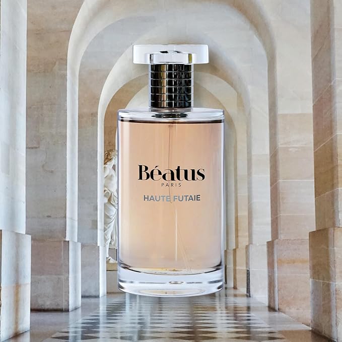 Beatus Paris Haute Futaie - Luxury Cologne for Men - Eau de Parfum - Long-Lasting Fragrance - Notes of Grapefruit, Lavendar, Leather, Oud Scent - All Day Wear EDP Spray - Travel Size Perfume - 3.4 oz