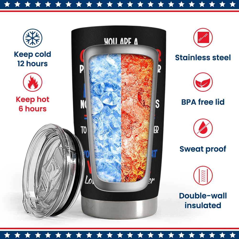 wowcugi Best Brother Ever Tumbler 20oz, Trump Brothers Gifts for Birthday Christmas Anniversary Valentines Mothers Day, Gift for Brother from Sisters Siblings