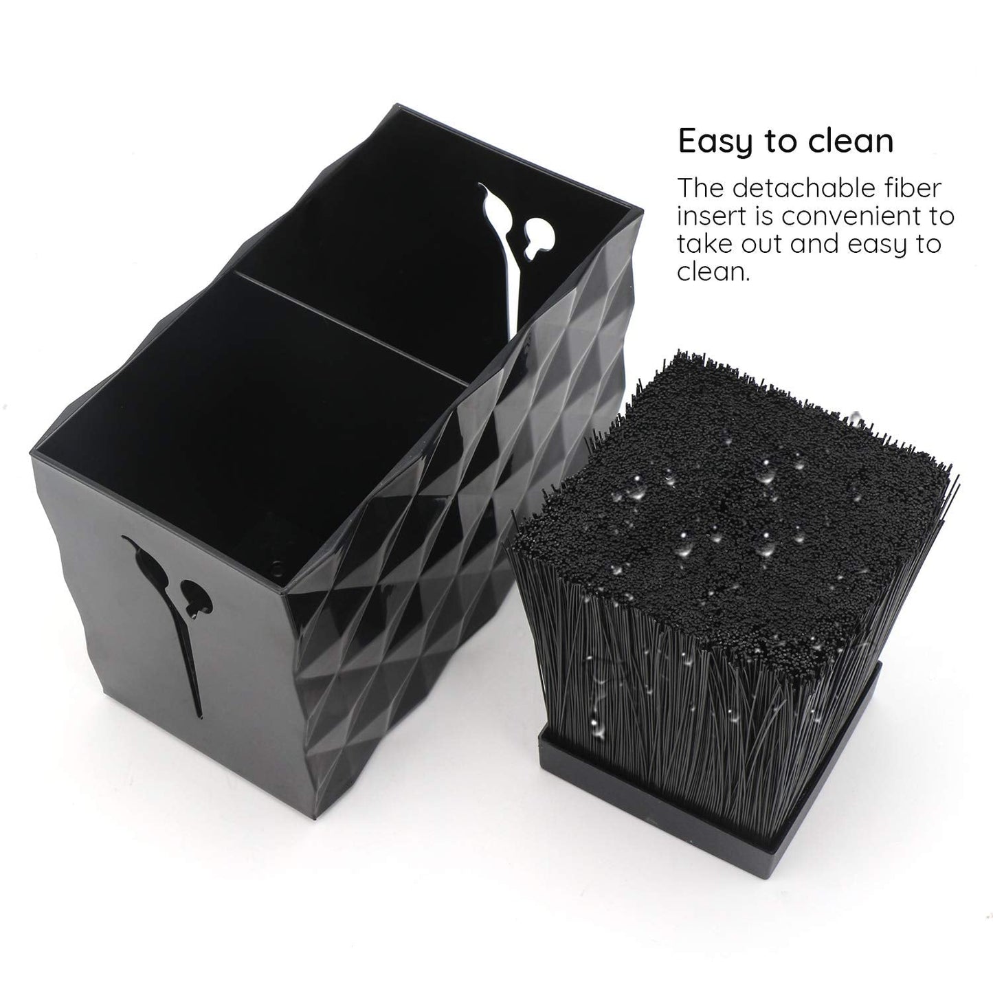 Segbeauty Hair Salon Shear Holder, Professional Hair Cutting Tool Case Hair Brush Holder, Barber Supplies Storage Box Hair Clips