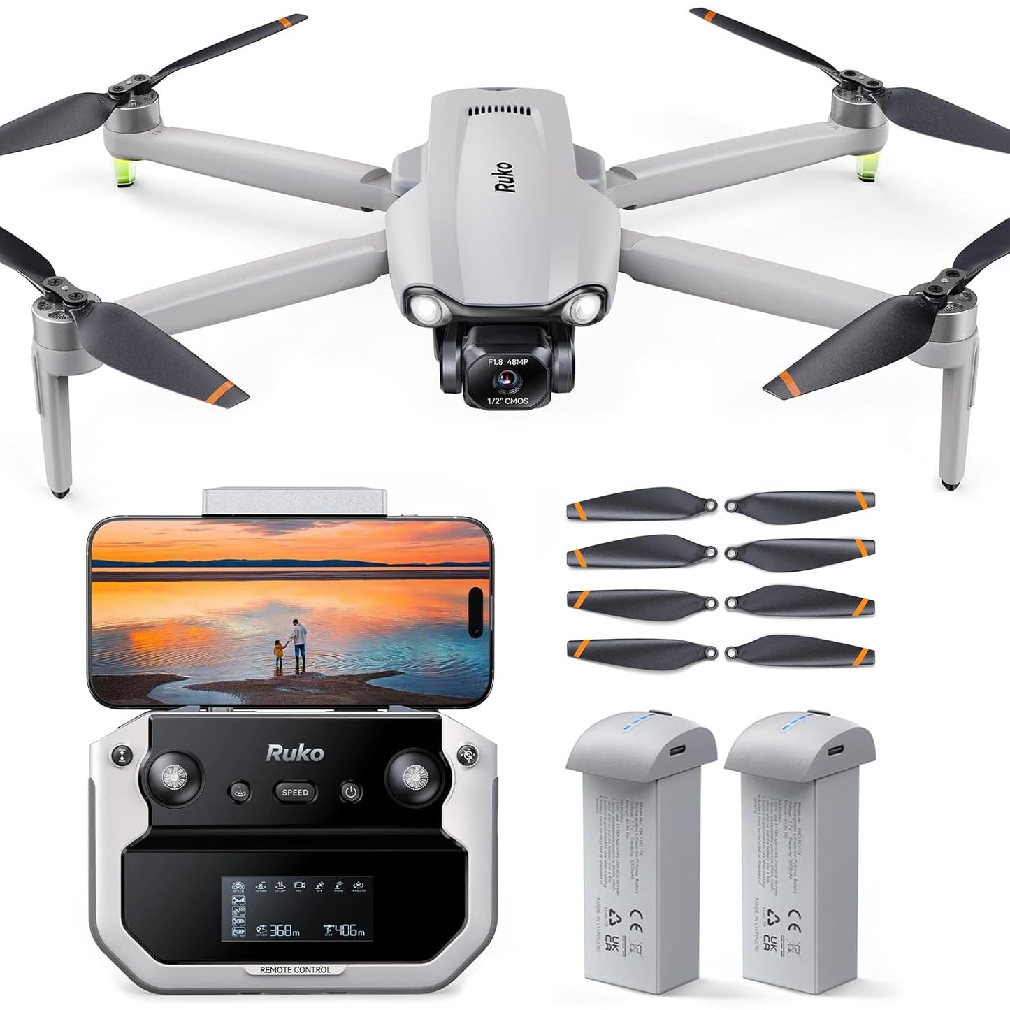 Ruko Spare Propellers with F11PRO 2 Plus Drone