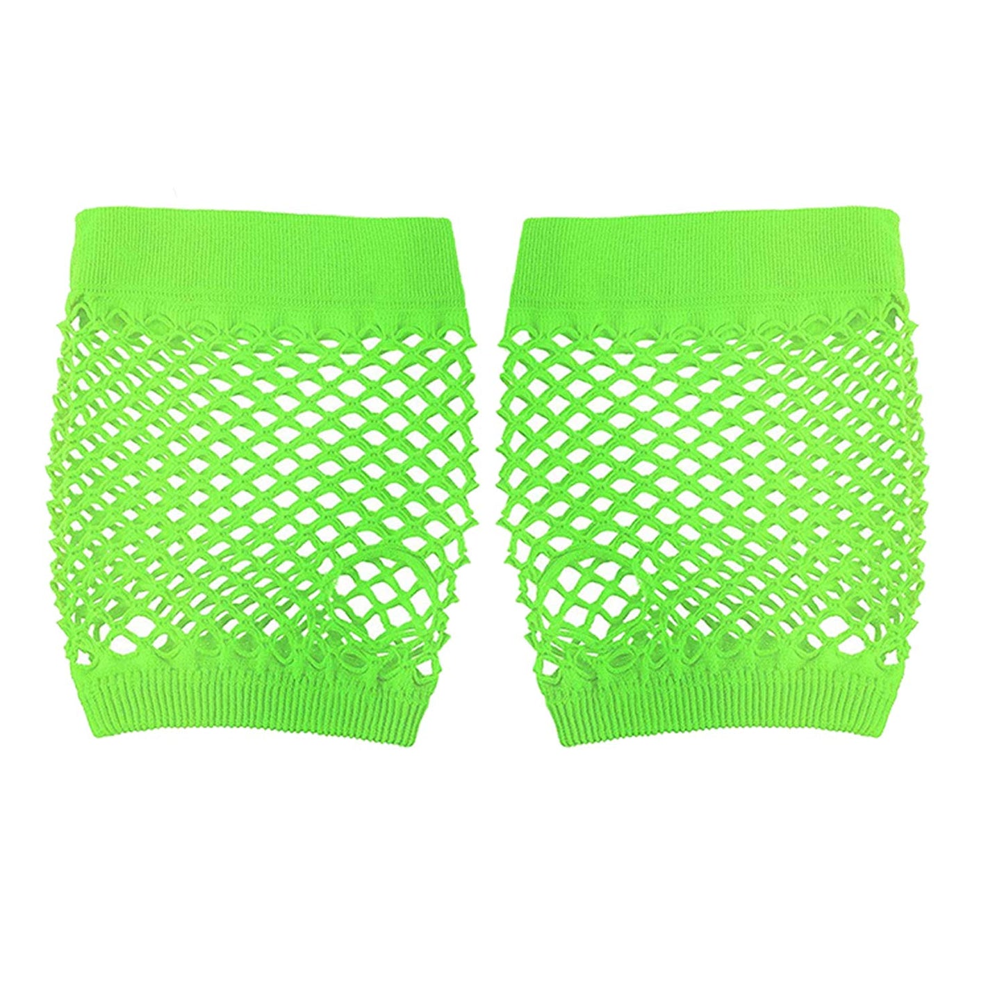 Z-Shop 80s Outfits Costume Accessories for Women - I Love 80's Print Off Shoulder T-Shirt,Lace Headband Necklace Bracelet Gloves for 80s Costumes,Green,XXL