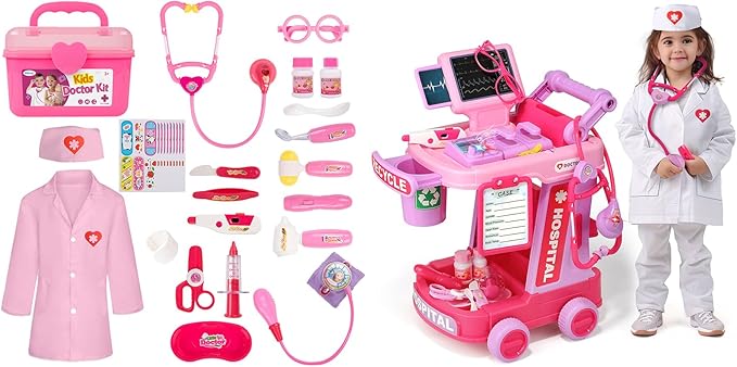 Liberry Toy for Toddlers 2 3 4 5 Years Old Kids Doctor Play Set