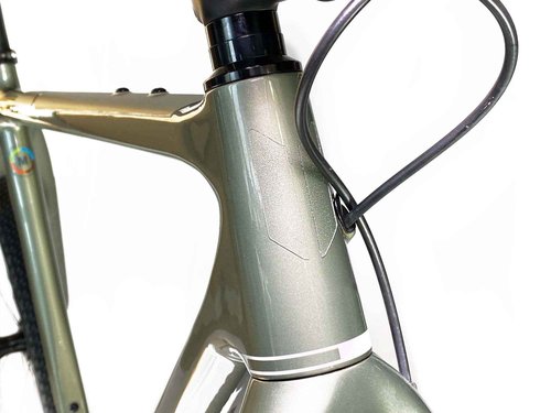 All Mountain Style Bike Frame Protection Kit - 18-Piece Clear Film for Gravel & Road - Ultra-Light 200µm PVC, Scratch-Resistant, Easy DIY Install - Clear