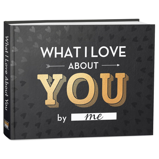 What I Love about You Book - Fill-in-the-Blank Book for Men, Boyfriend, Women, Girlfriend, Husband, Wife, Him, Her - Couples Gifts for Anniversary, Christmas & More - Stocking Stuffer for Men, Women