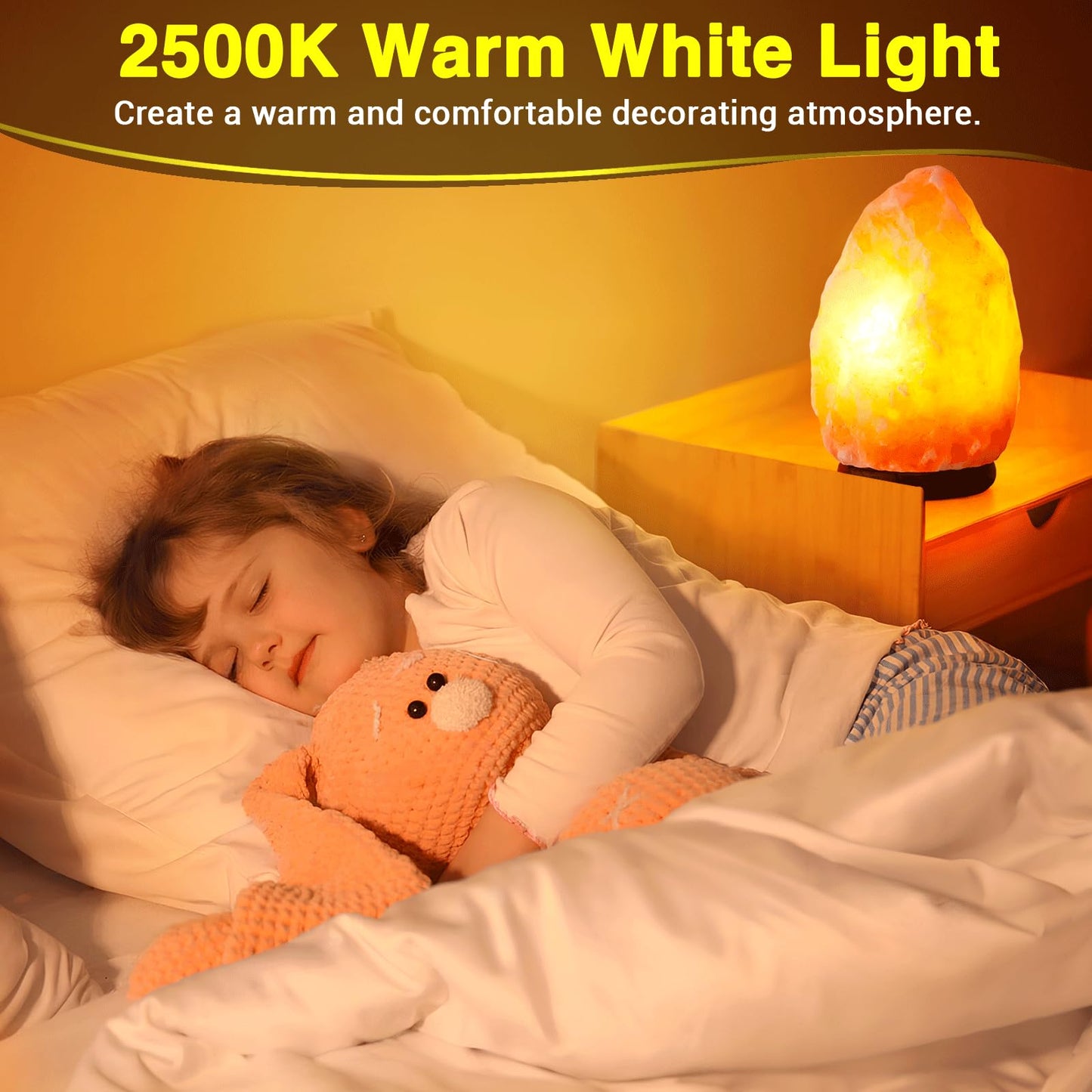 Blakapoo E12 T20 Salt Lamp Bulbs 15W 120V Original Salt Lamp E12 Base Replacement Himalayan Salt Lamps,Salt Lamps Baskets,Plug-in Wax Warmers,Night Lights (Pack of 2)