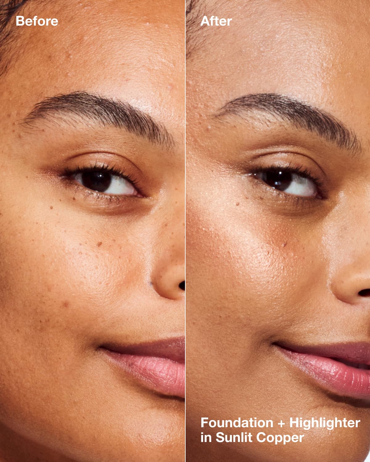 Clinique True Highlight Weightless Illuminator Highlighter | Luminous Glow + Natural Radiance, Sunlit Copper