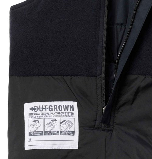 Columbia Youth Unisex Snowslope III Bib, Black - B, Large