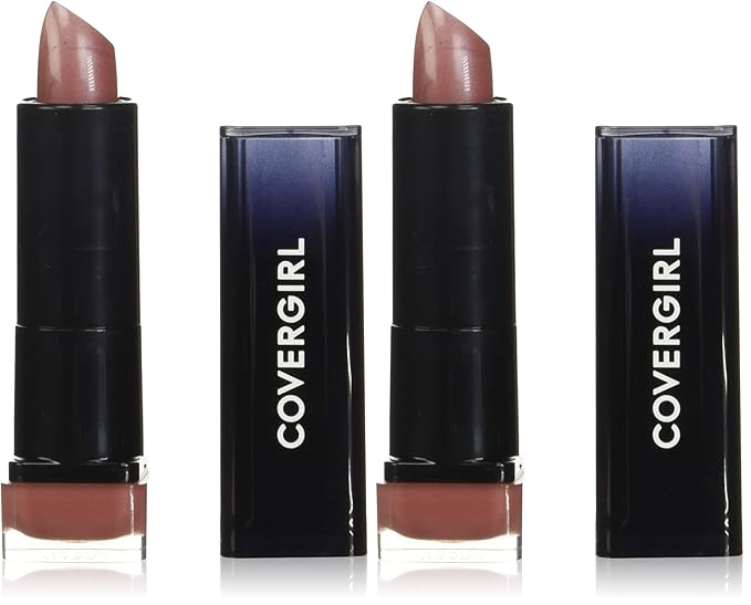 COVERGIRL Exhibitionist Lipstick Cream, Romance Mauve 265, Lipstick Tube 0.123 OZ (3.5 g) (Pack of 2)