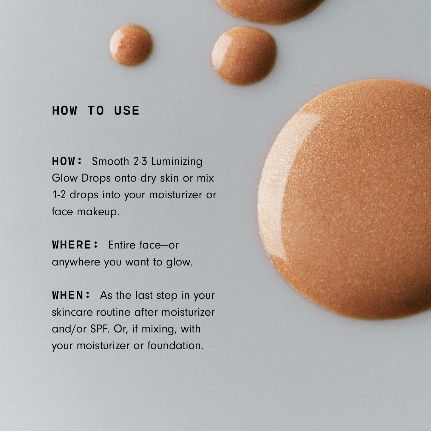 Versed Mood Lighting Glow Drops, Rose - Liquid Blush & Liquid Highlighter Drops with Illuminating Light-Reflecting Pigments for