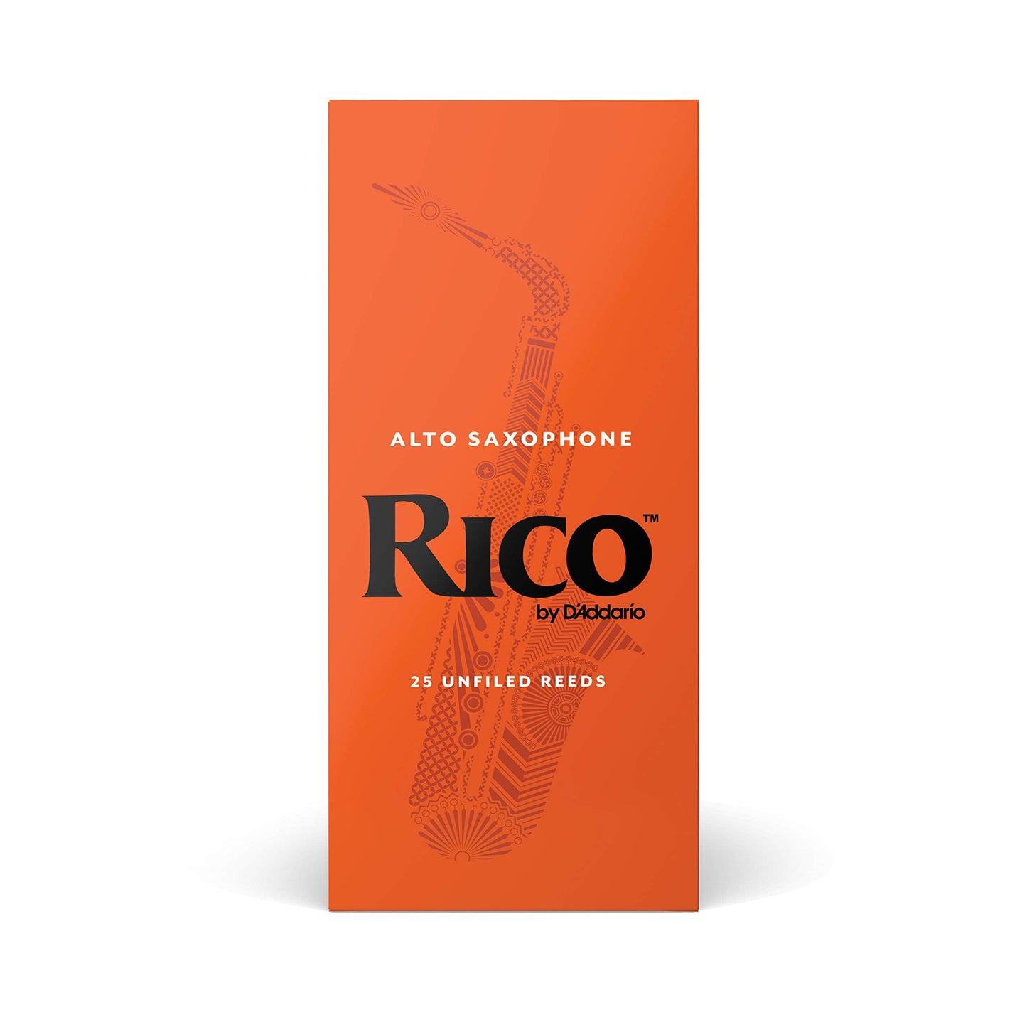 Daddario Woodwinds, Rico Saxophone Reeds, Alto Sax, Rja2530, Strength 3.0, 25-Pack