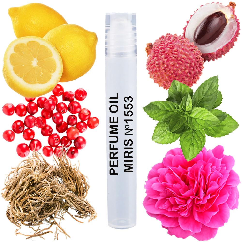 MIRIS No. 1553, Inspired by Elle, Long-Lasting Perfume Oil for Women Roll-On, Rollerball 0.34 Fl Oz / 10 ml