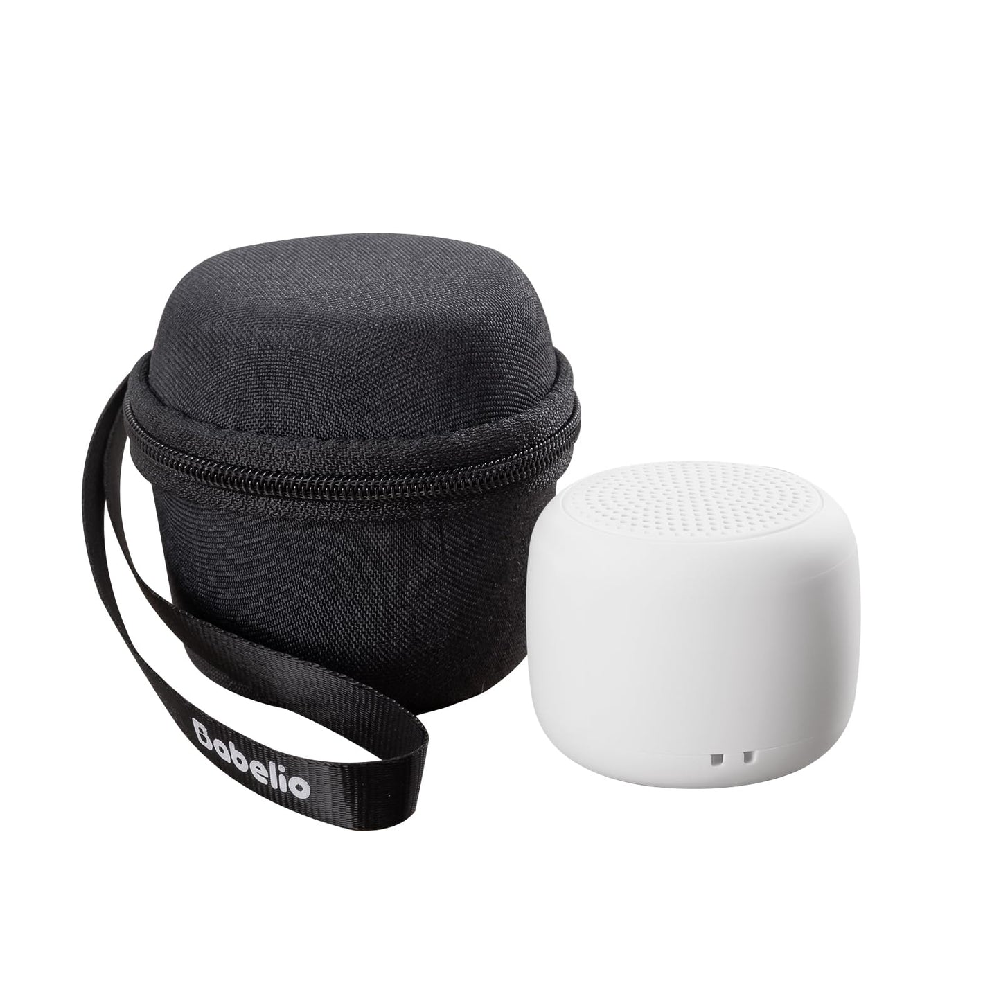 Babelio Portable Travel Case for Babelio Pocket Mini White Noise Machine, Double Stitch Zipper - Perfect for Traveling (CASE ONLY - Textile Black)