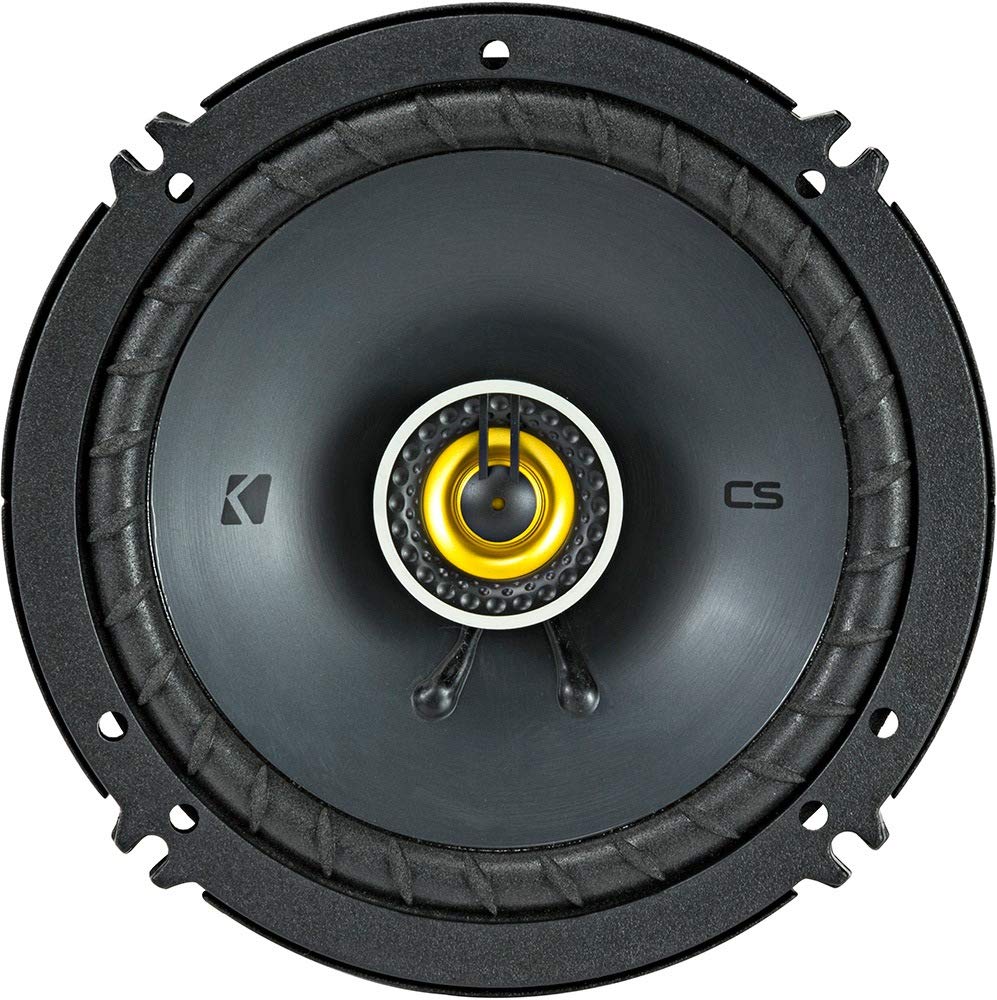Kicker Speakers 6.5 Inch For Ford Bronco Sport 2021-2024 Upgrade Kit - 4 Pack Of Cs Series With Adapters And Harness, Coaxial 6