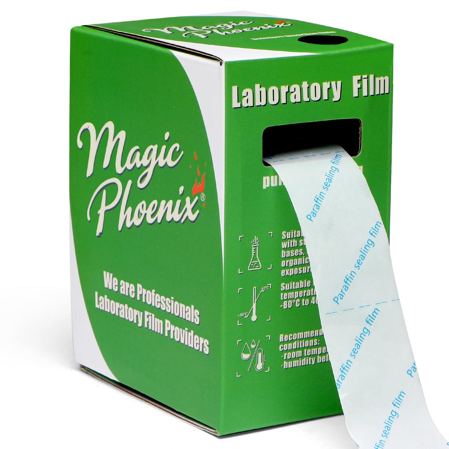 Magic Phoenix BM-PSF-992 Laboratory Film, Lab Sealing Film, Plastic Film, PM992, 1.2” (3 cm) x 591” (15 m), Self-Sealing Wrap for Plant Grafting and Laboratory Use, No Cutting Required (BM-PSF-992)