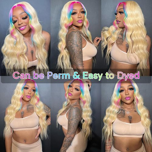CYSDRH Honey Blonde Frontal Only Human Hair 13x4 Straight Lace Frontal Closure 100% Unprocessed Brazilian Virgin Human Hair Pre Plucked with Baby Hair Around - 20 Inch 13x4 613 Front Only