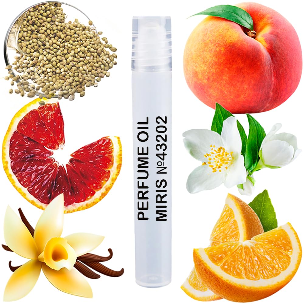 MIRIS No. 43202, Inspired by Touch of Pink, Long-Lasting Perfume Oil for Women Roll-On, Rollerball 0.34 Fl Oz / 10 ml