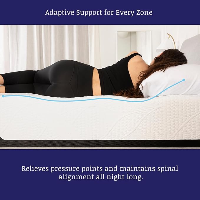 Cool Gel Chill 14 Inch Medium Firm Memory Foam Mattress Full Size, with 2 Bonus Cool Gel Memory Foam Bed Pillows, 14" with Pressure Relief, CertiPUR-US Certified, Cooling Full Mattress in a Box