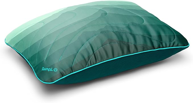 Rumpl The Adjustable Camp Pillow - Full Size Packable Outdoor and Travel Pillow, Two-Sided Temperature Control, 22" x 15",...