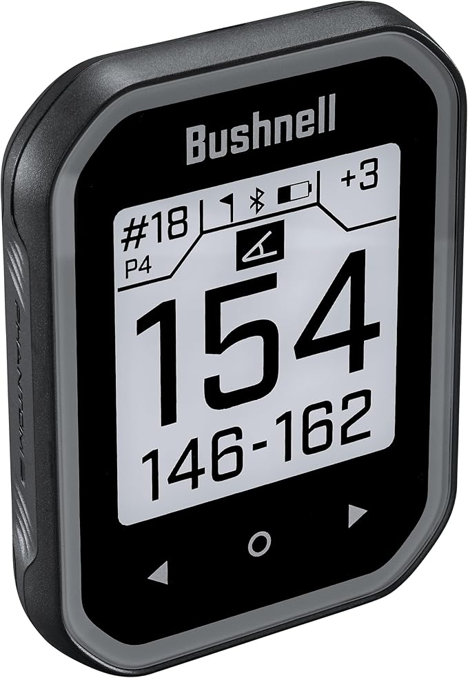 Bushnell Golf Phantom 3 Slope GPS – Handheld Golf Rangefinder with Slope‑Compensated Distances, Touchscreen, Green Mappin...