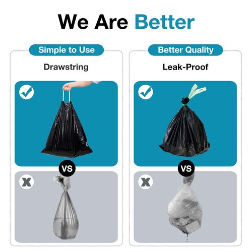 TRIPTIPS XXXL Portable Potty and Toilet Bags 3 Rolls *10 Bags