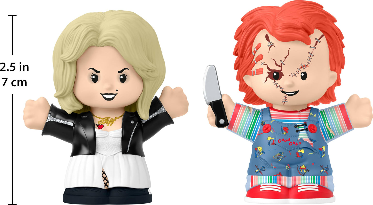 Little People Collector Bride of Chucky Movie Special Edition Figure Set in a Display Gift Package for Adults & Fans