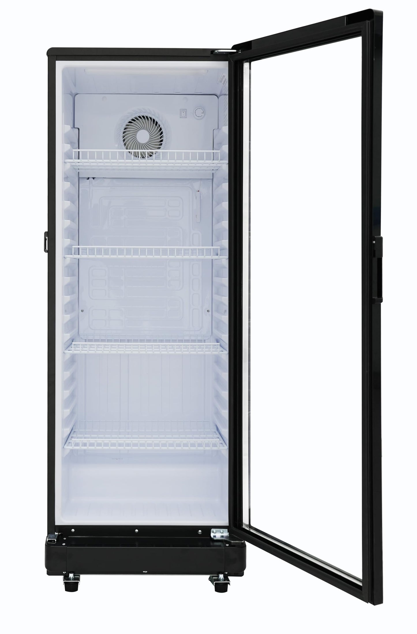 PremiumLevella Glass Door Display Refrigerator 7.1 cu ft Commercial Beverage Cooler Merchandiser