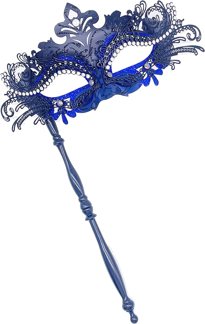 Masquerade Mask for Women/Men, Fancy Party Face Mask Venetian Mask for Prom Ball Halloween Mardi Gras