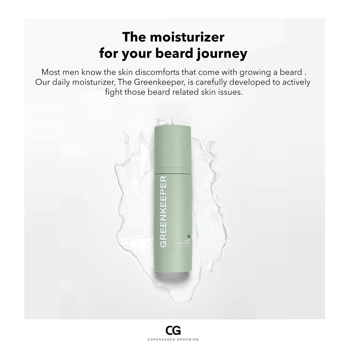 Copenhagen Grooming The Greenkeeper - Fight dry, flaky, and irritated skin. The Greenkeeper moisturizes and soothes your skin. M