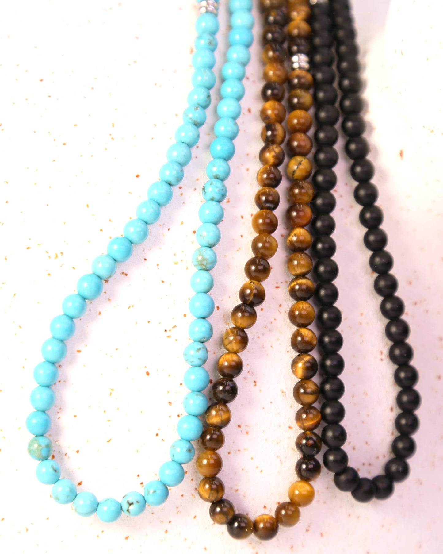 MIDDLUX Necklace for Men, Birthday Gift for Dad, Husband Birthday Gift, Mens Jewelry, Men Necklace, Tiger Eye Necklace