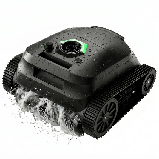 Robotic Pool Vacuum Cordless SP5-180 Min Runtime, 2.5H Fast Charge, 5550 GPH Suction, Wall & Waterline Scrubbing, Smart Navigation for Large Inground Pools Up to 3,229 Sq.Ft, 2026 Upgraded