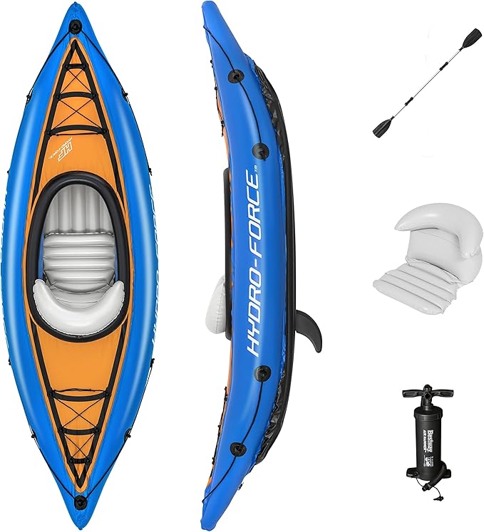 Hydro-Force Cove Champion Inflatable Kayak Set