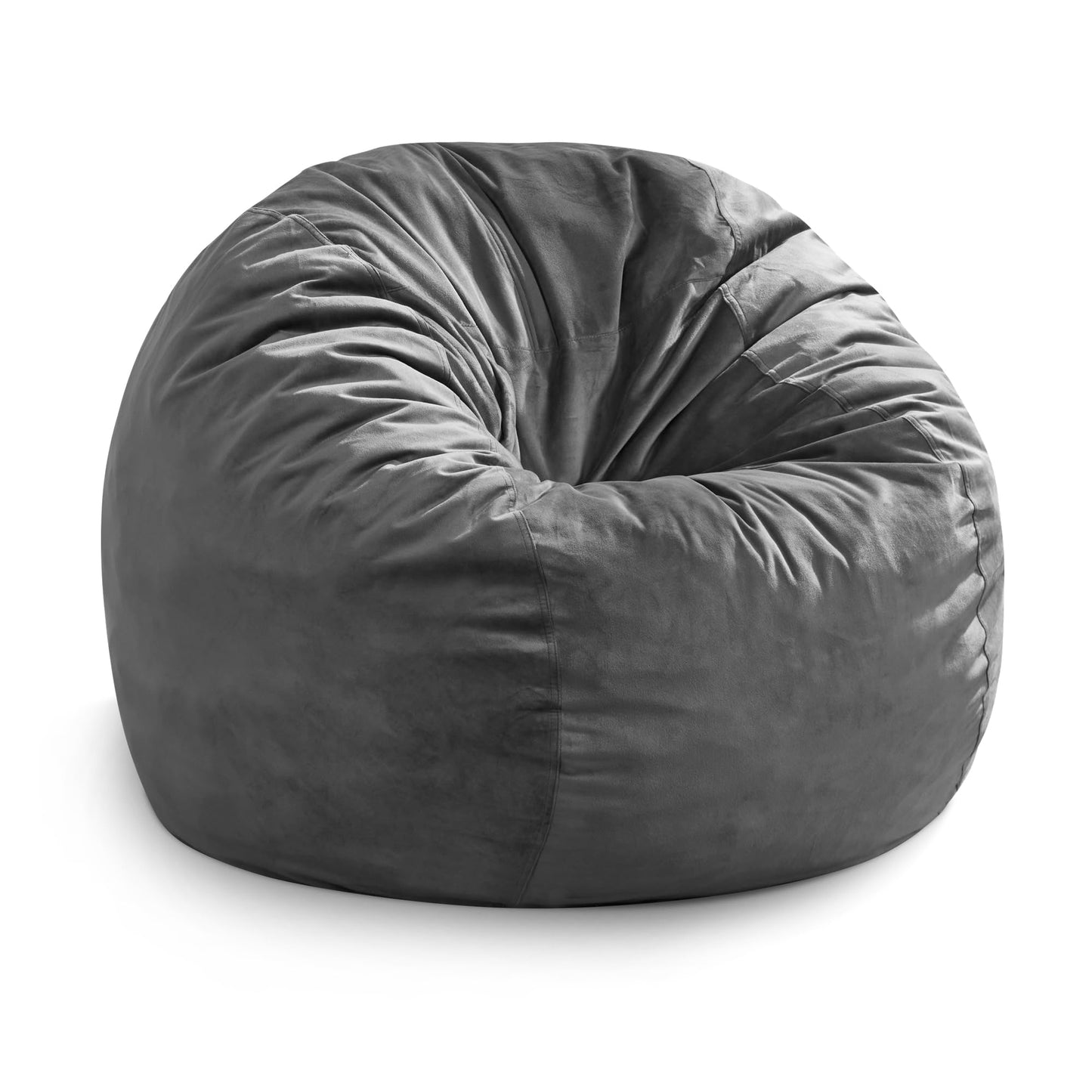 Hobestluk 5FT Bean Bag Chair Giant Bean Bag Chairs for Adults Large Bean Chairs with Removable Cover, Beanbag Chair with Filler, Adult Bean Bag Chairs for Living Room, Bedroom