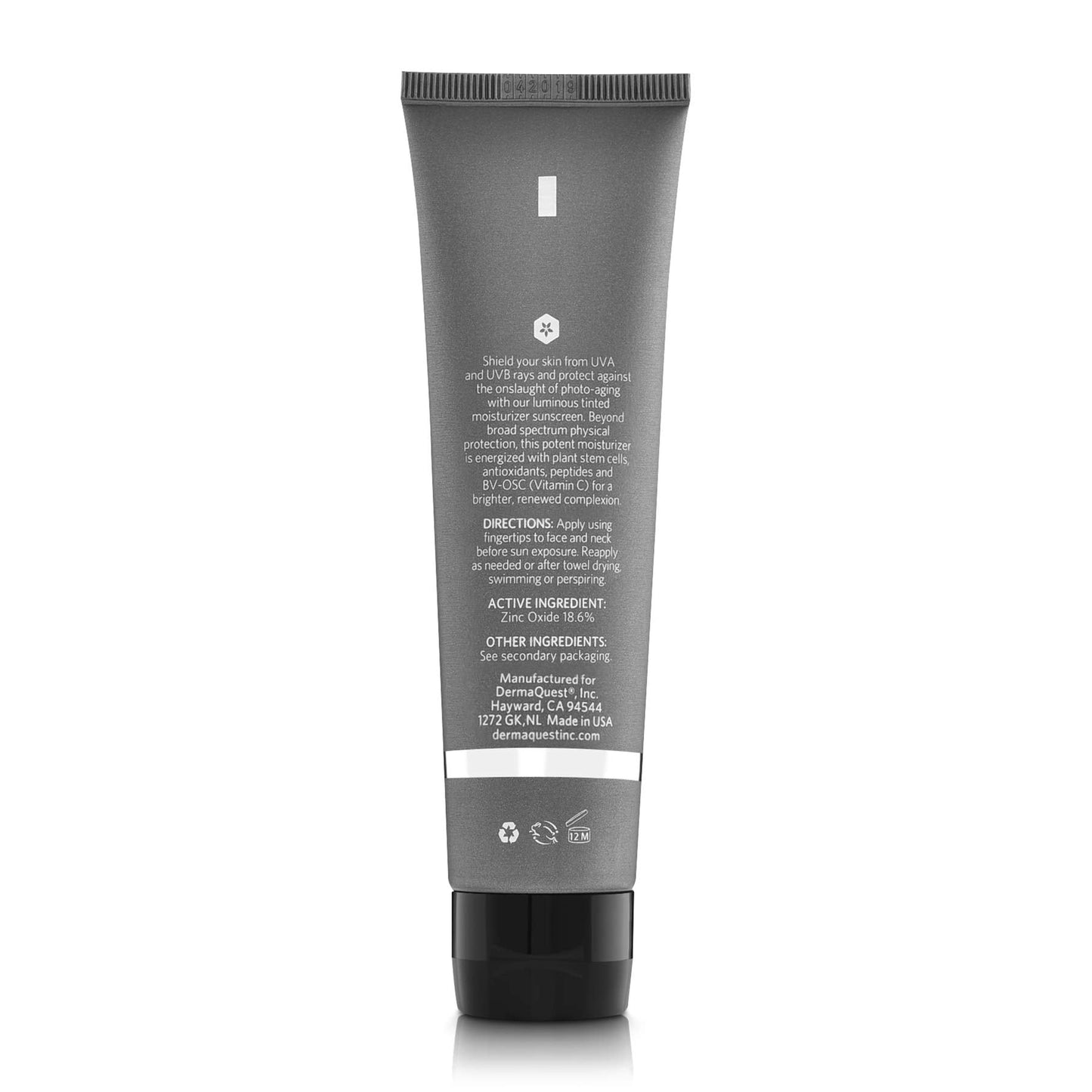 DermaQuest Stem Cell 3D Anti-aging Tinted Moisturizer SPF 30 - Facial Moisturizer Sunscreen with Botanical Stem Cells, Peptides