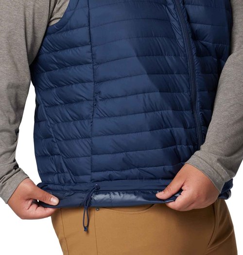 Columbia Men's Silver Falls II Vest, Collegiate Navy, Small
