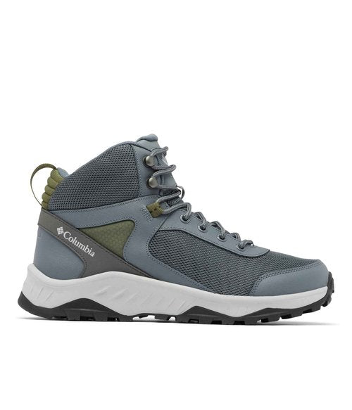 Columbia Mens Trailstorm Ascend Waterproof Mid, Graphite/Nori, 7.5