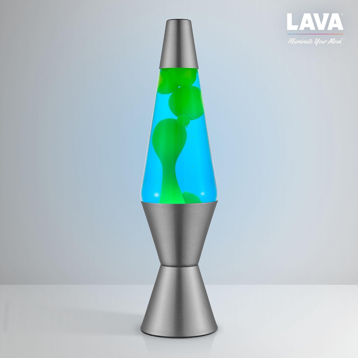 Lava® Lamp - 14.5" Deep Ocean - The Original Motion Light - Yellow/Green Wax and Blue Liquid - Item #2634 (Amazon Exclusive)