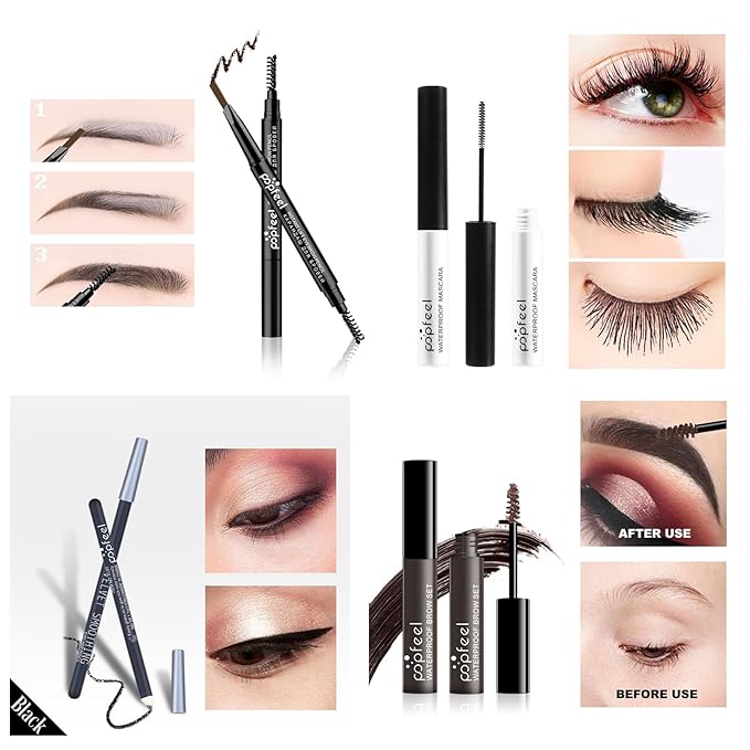 All-in-One Makeup Gift Set Travel Makeup Kit Complete Starter Makeup Bundle Lipgloss Lipstick Concealer Blushes Powder Eyeshadow Palette Cosmetic Palette for Teen Girls & Adults #14