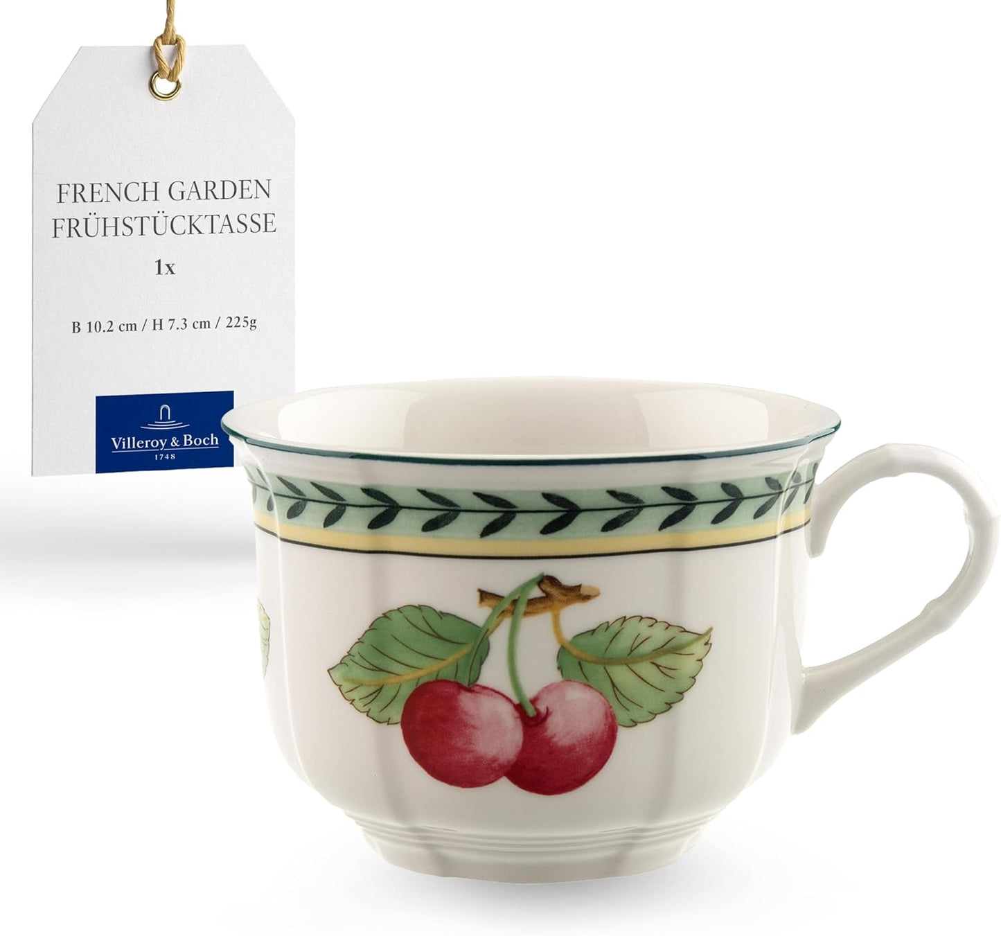 Villeroy Boch French Garden 10-2281-1240 & Fleur Breakfast Cup, 0.35 Litre