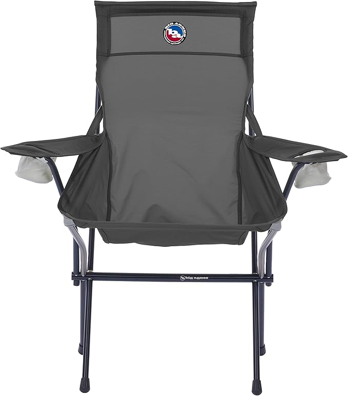 Big Agnes Big Six Armchair - Deluxe Comfort with Built-in Cup Holders | Tall Back, Wide Seat | Packable & Quick Setup | Li...